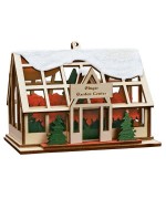 NEW - Ginger Cottages Wooden Ornament - Ginger Garden Center NEW - Ginger Cottages Wooden Ornament - Ginger Garden Center